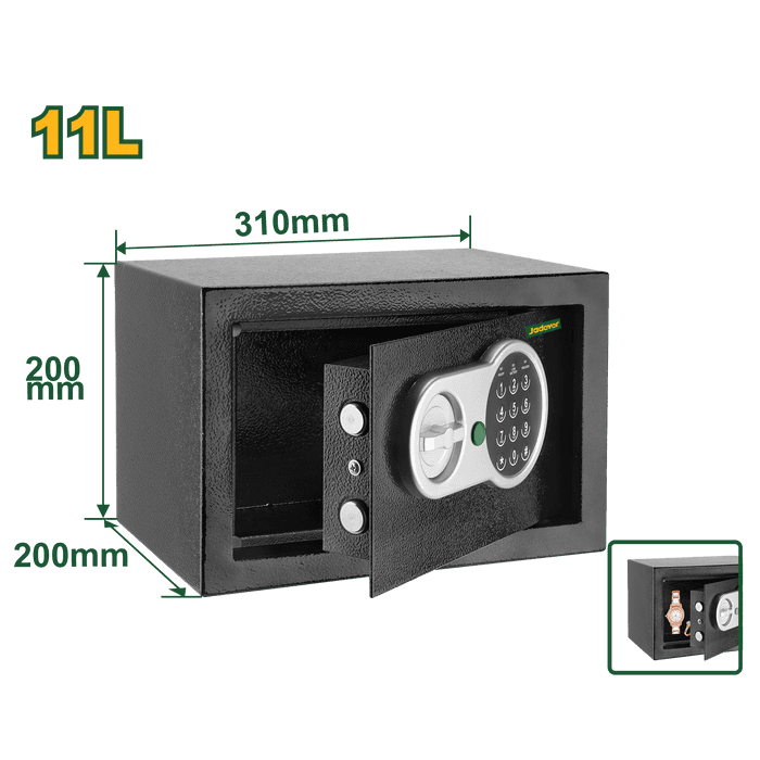 Jadever Electronic Safe 11L (Digital Keypad)