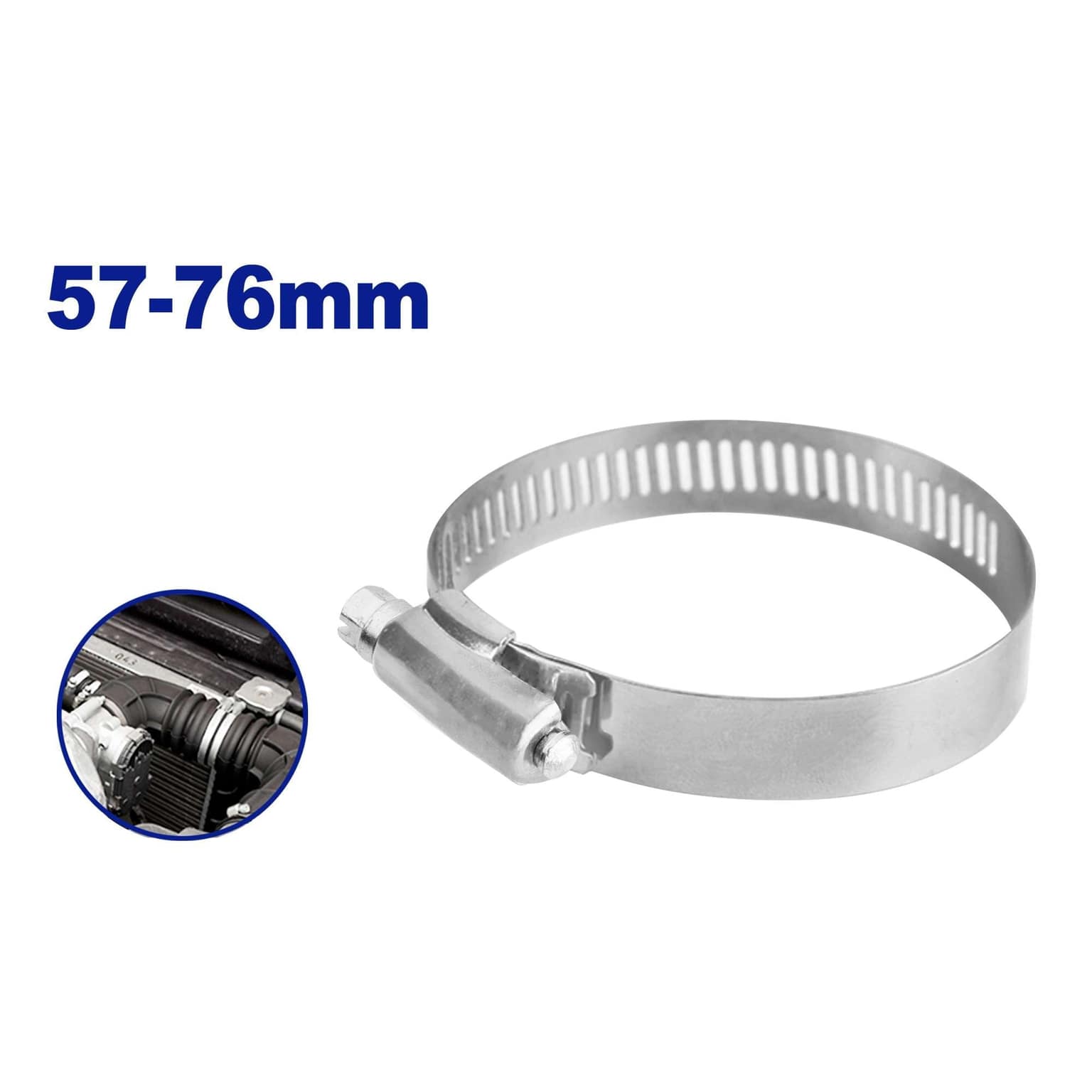 EMTOP EMHU1E20 Hose Clamp 57–76 mm