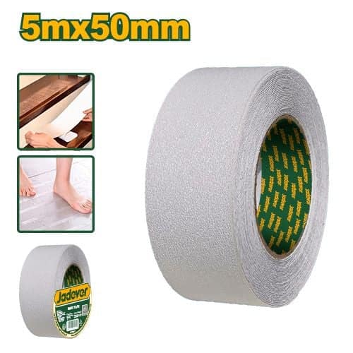 JADEVER Transparent Anti‑Slip Tape 2 Inch × 5 Meter