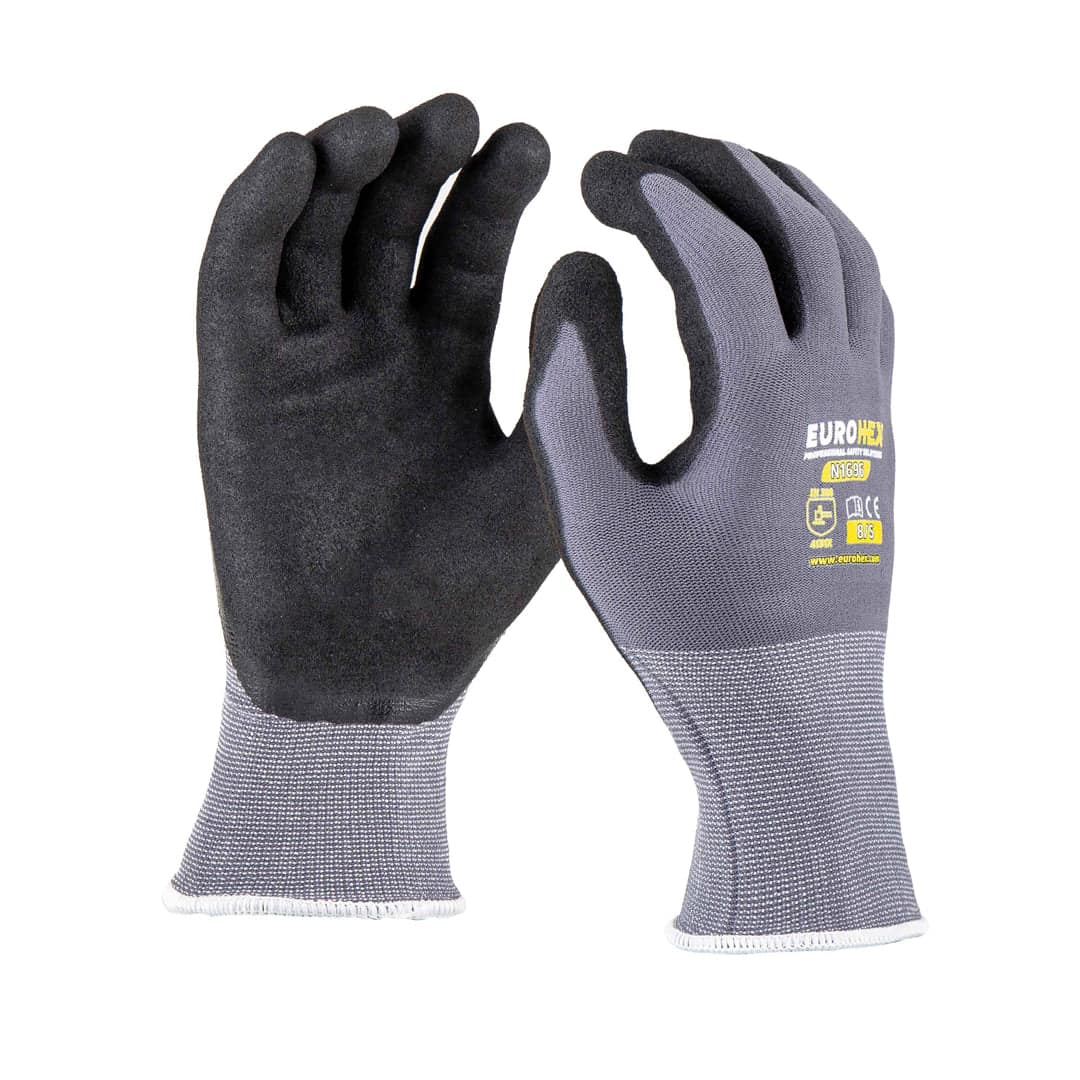 Nitrile Gloves From Eurohex Touch Screen Function | Model 4131X