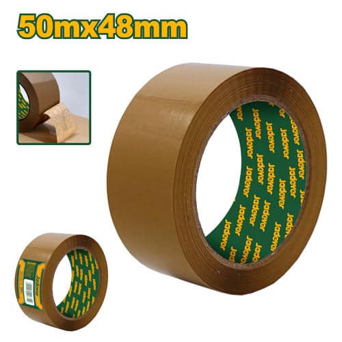 JADEVER Brown Packaging Tape 2 Inch × 50 Meter
