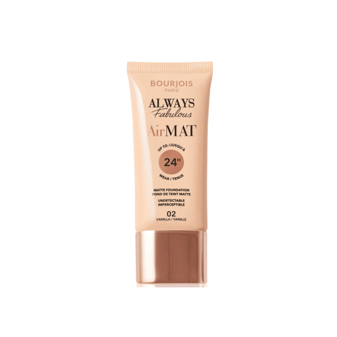 BOURJOIS Air Mat Foundation 02 Vanilla Matte Finish