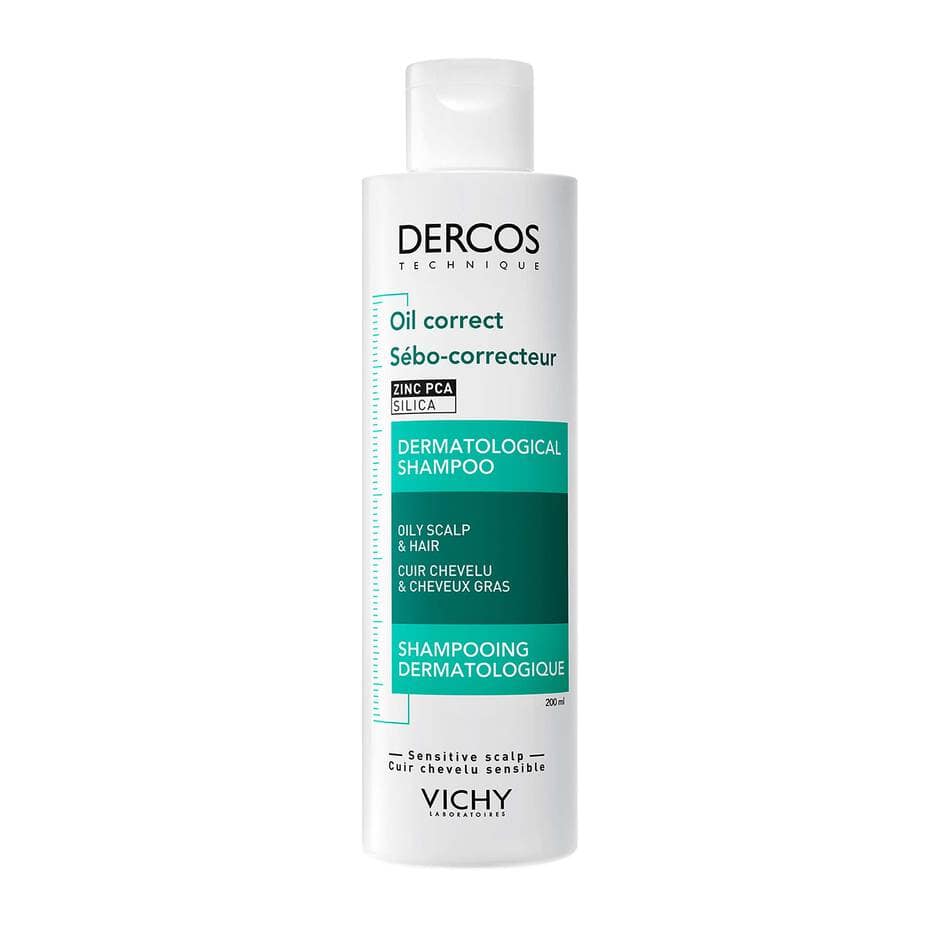 Vichy Dercos Oil Correct Shampoo for Oily Scalp 200ml