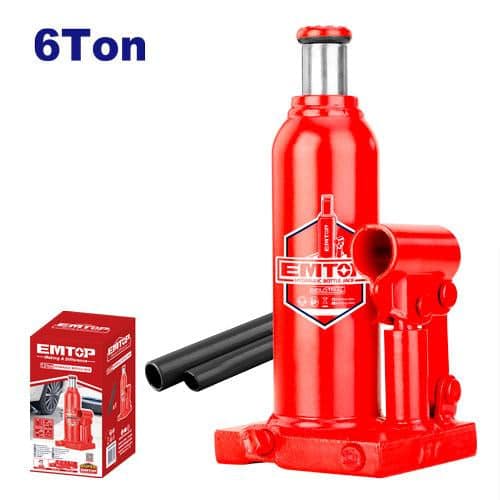 EMTOP EHJK1061 – 6 Ton Hydraulic Bottle Jack