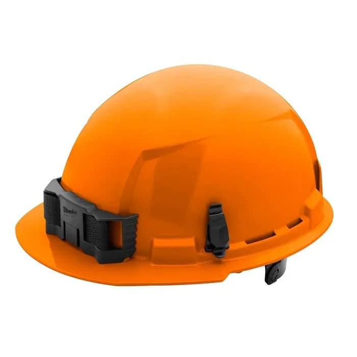 Milwaukee BOLT™ Orange Front Brim Vented Hard Hat with 6-Point Ratcheting Suspension