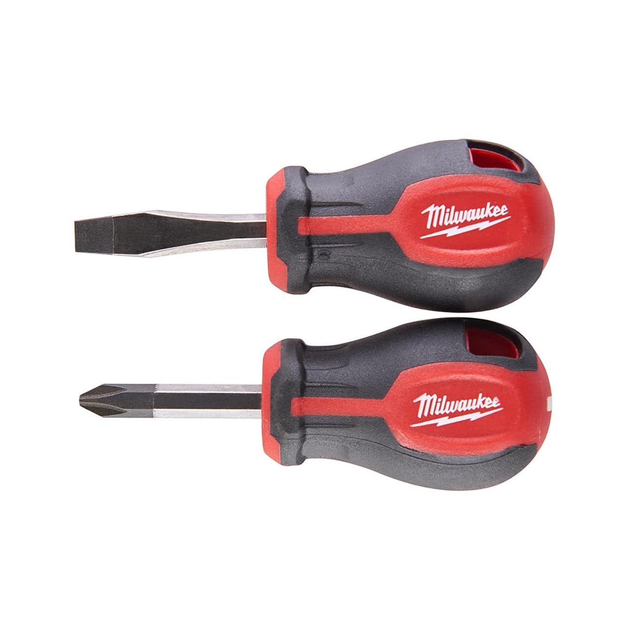 Milwaukee Tri-Lobe Stubby Screwdriver Set - 2pc