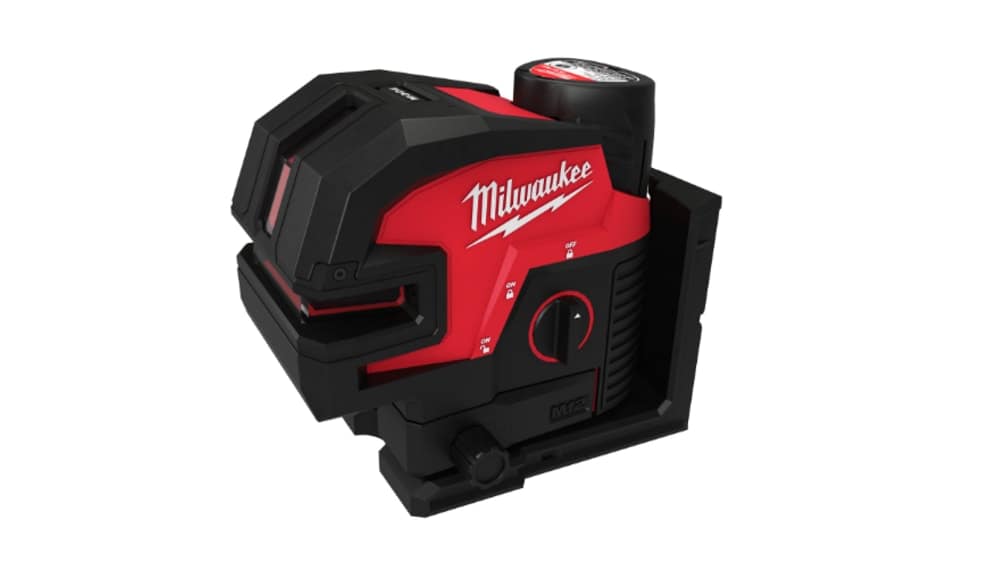 Milwaukee M12™ 12V Green Cross Line Laser with 4 Points