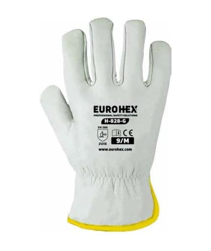 Driver Glove Grain Leather 2121X From Eurohex | H828G