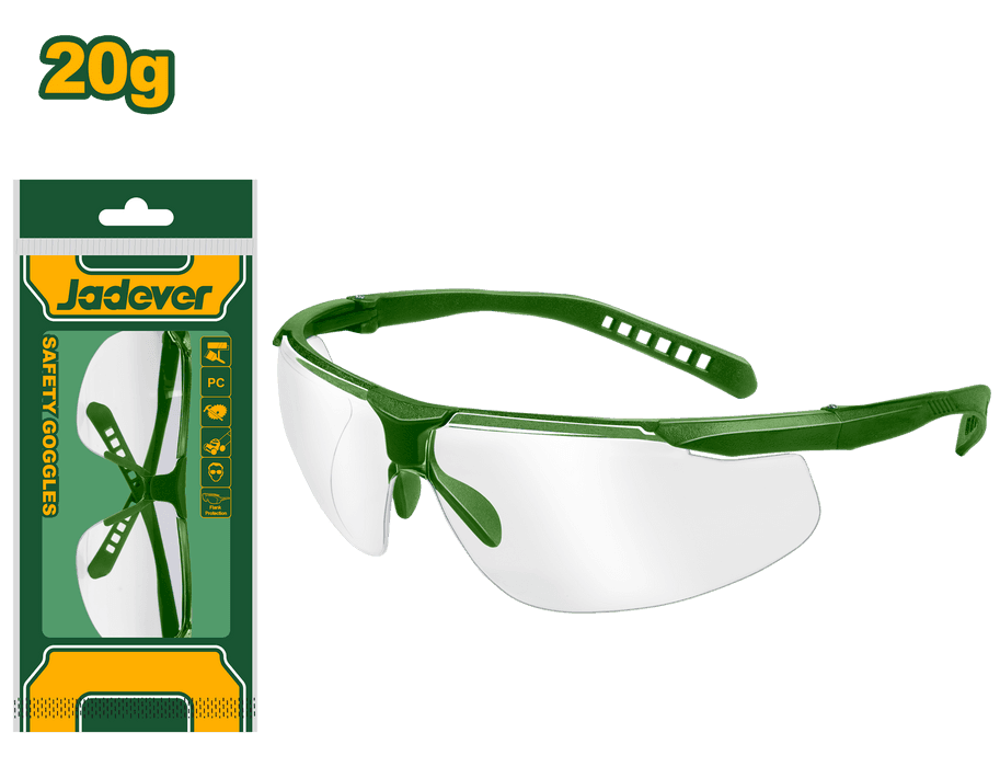 JADEVER Transparent Safety Goggles – 20g