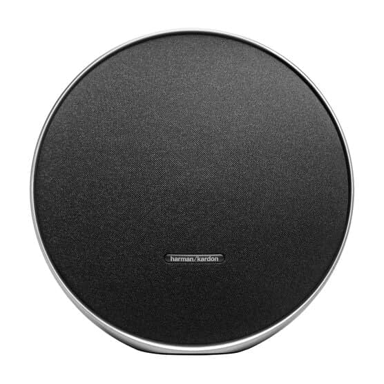 Harman Kardon Onyx Studio 9 Portable Bluetooth Speaker - 50W RMS Power, Constant Sound Field Technology, Self-Tuning, and 8-Hour Playtime - Black