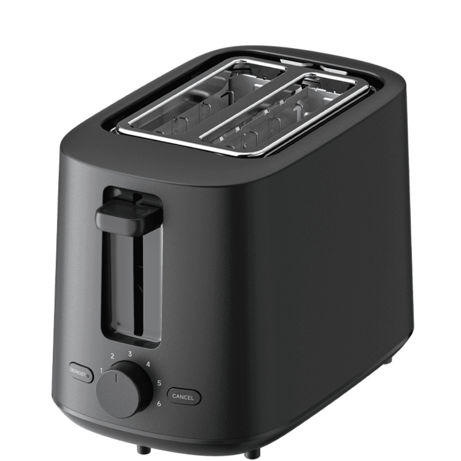 Xiaomi Toaster 850W - 7 Browning Levels, Dual Wide Slots, Defrost & Reheat Functions, with Sleek Modern White Design