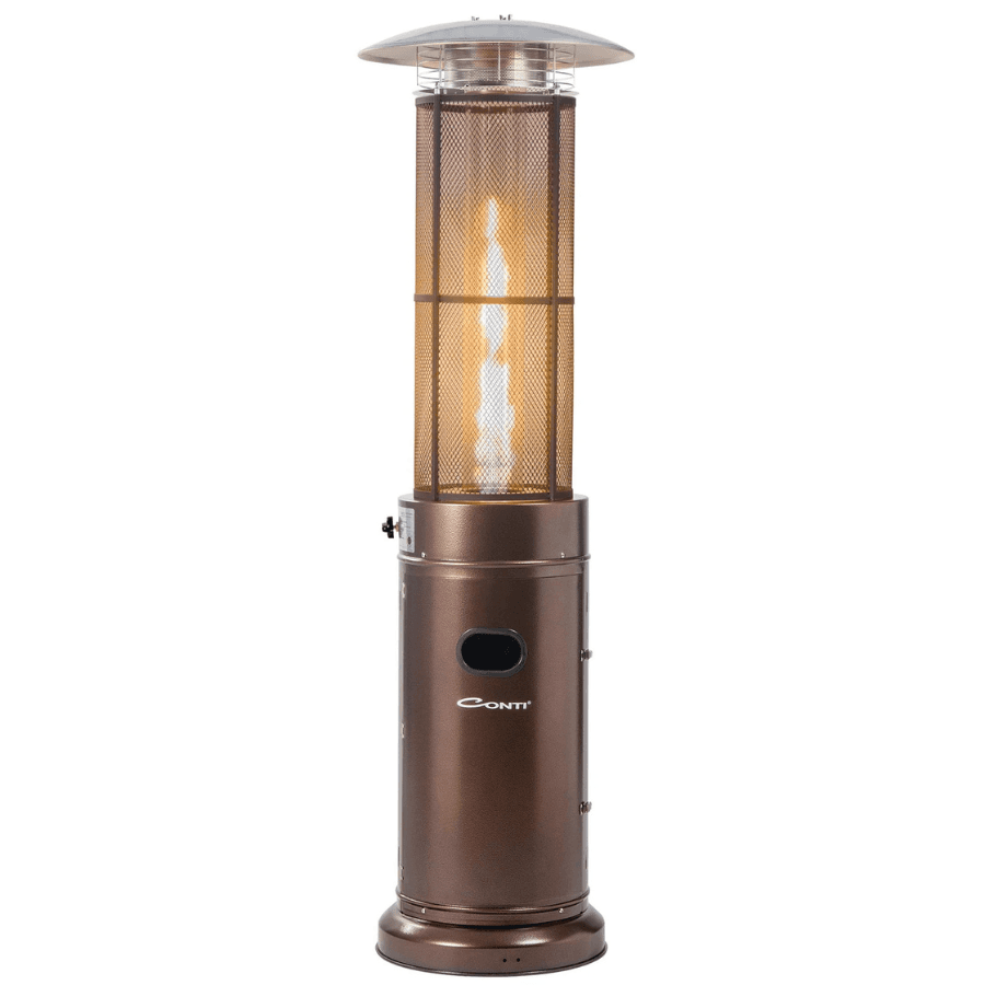 Conti Outdoor Gas Patio Heater 11kW - Bronze Finish