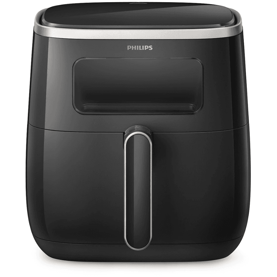 Philips Airfryer 3000 Series XL - 5.6L Capacity, Digital Window, Rapid Air Technology, Touch Screen, & 7 Presets - HD9257/80