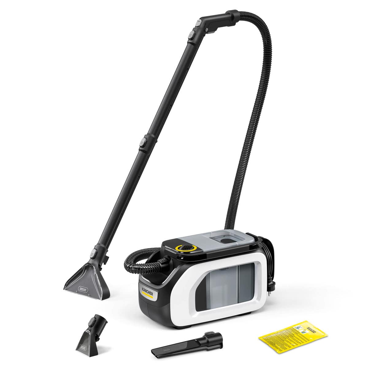 Kärcher SE 3 Compact Home Floor Spray Extraction Cleaner - Deep Fiber Cleaning - 2-in-1 Comfort System - Compact Design - Ideal for Carpets, Upholstery & Hard Floors - Model 1.081-537.0