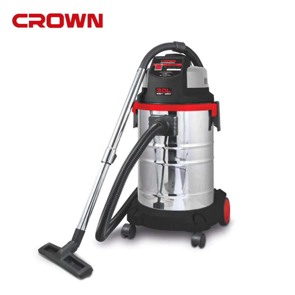 Crown Industrial Wet/Dry Vacuum Cleaner 30L 1400W | CT42027