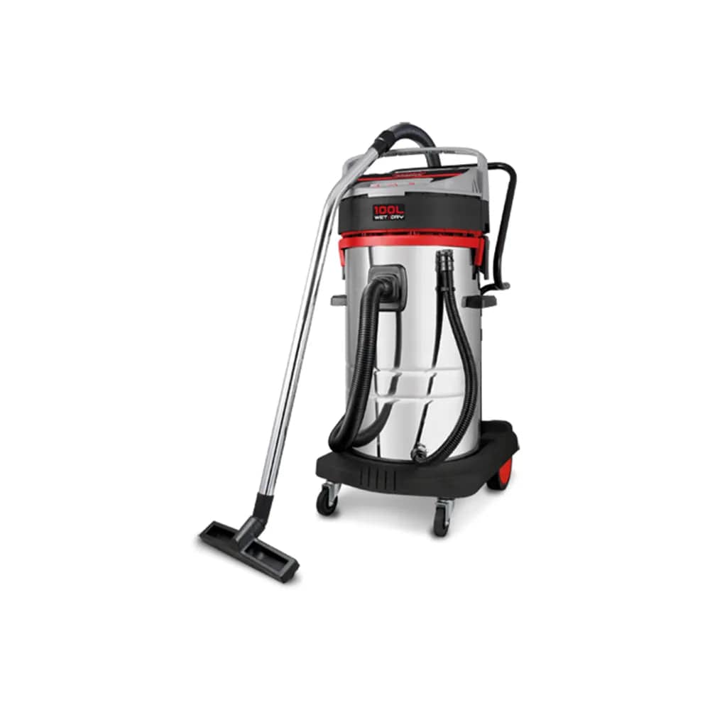 Crown Heavy-Duty Wet & Dry Vacuum Cleaner 100L 3000W | CT42031