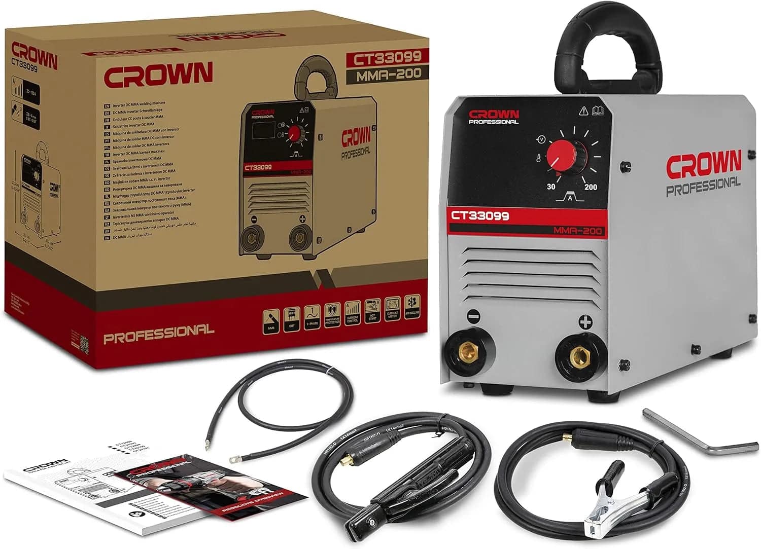 Crown Inverter MMA Welding Machine 160A | CT33099