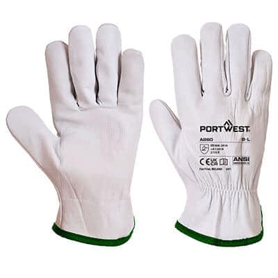 Driver Gloves From Portwest Breathable Leather | A260GRR