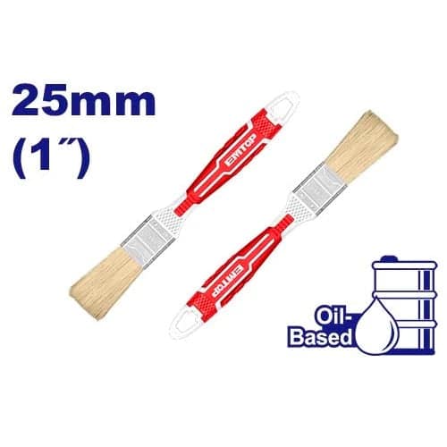 EMTOP EPBH01601 Heavy-Duty Paint Brush – 1 Inch