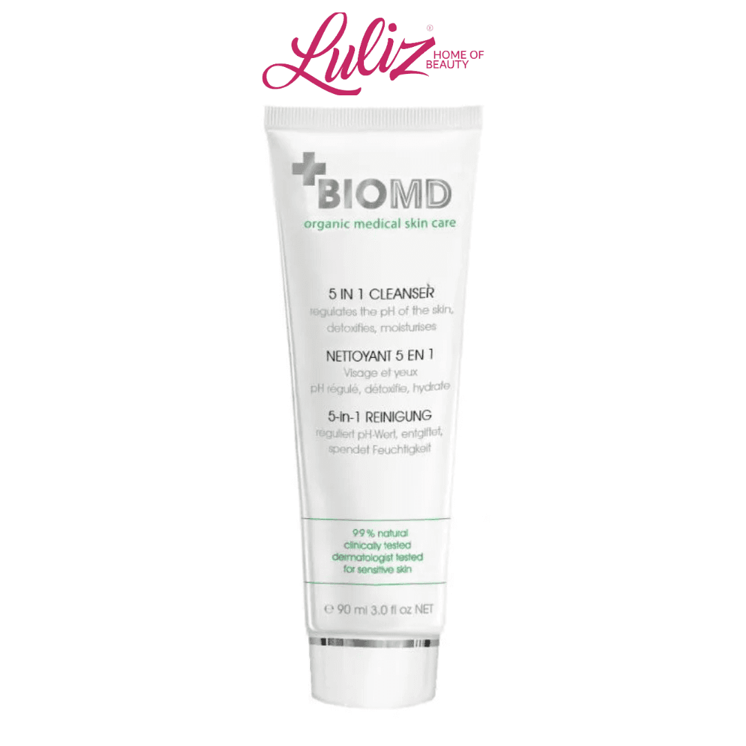BIOMD - 5 in 1 Reinigung Organic Medical Skin Care Aloe Vera + Avocado 90ml