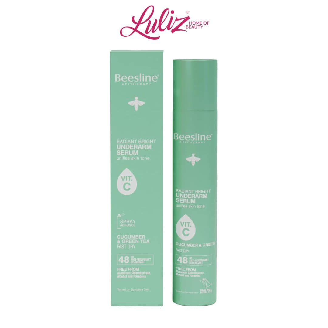 BEESLINE - Radiant Bright Underarm FACE SERUM - Cucumber & Green Tea