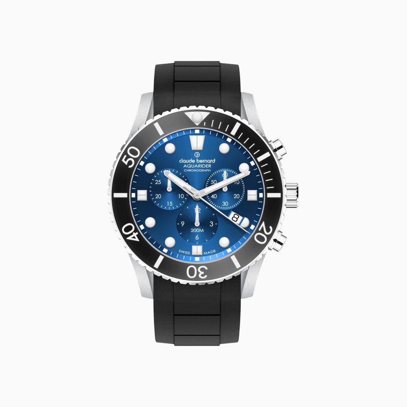 Claude Bernard Aquarider Chronograph Watch