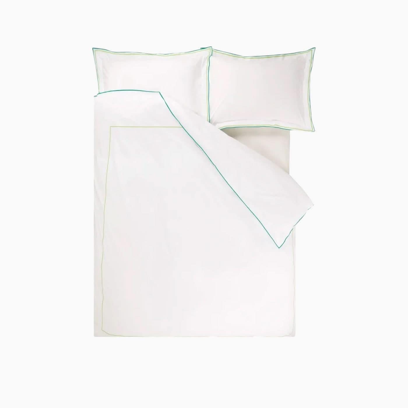 Astor Aqua & Acacia Cotton Bed Linen