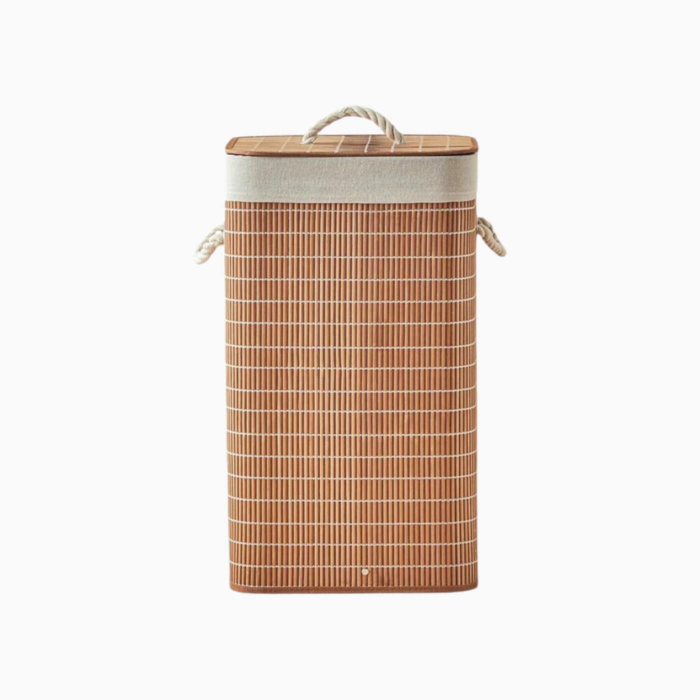 H Living Urbann Foldable Laundry Basket 35x35x60 cm Brown
