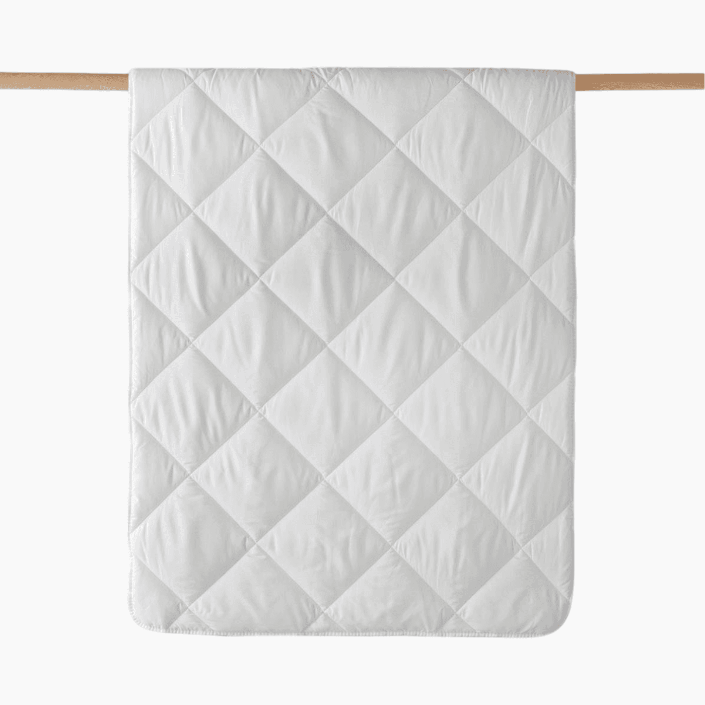 H Living Softy Silicone Baby Quilt 95x145 cm White