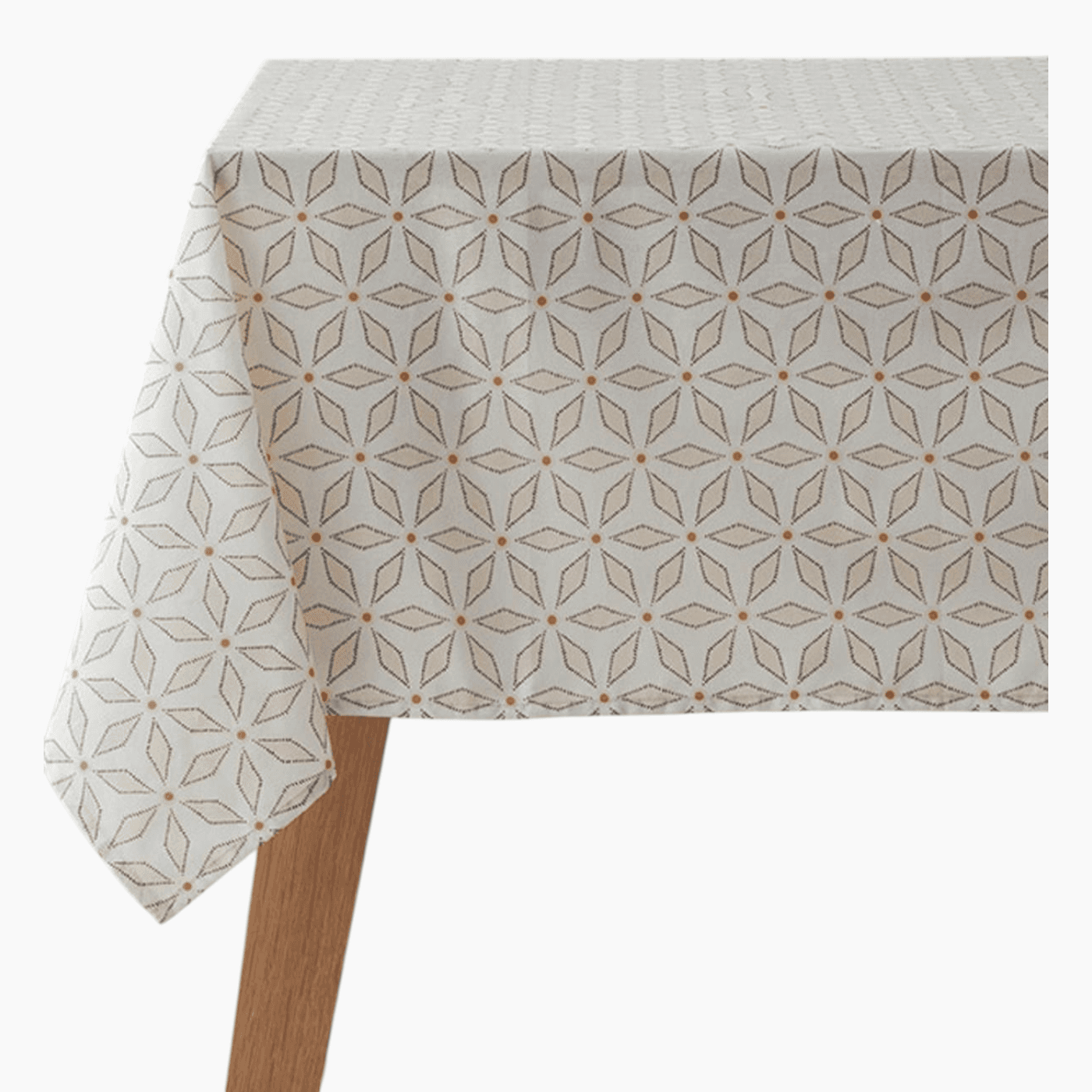 H Living Modern Sense Cotton Table Cloth 150x220 cm White