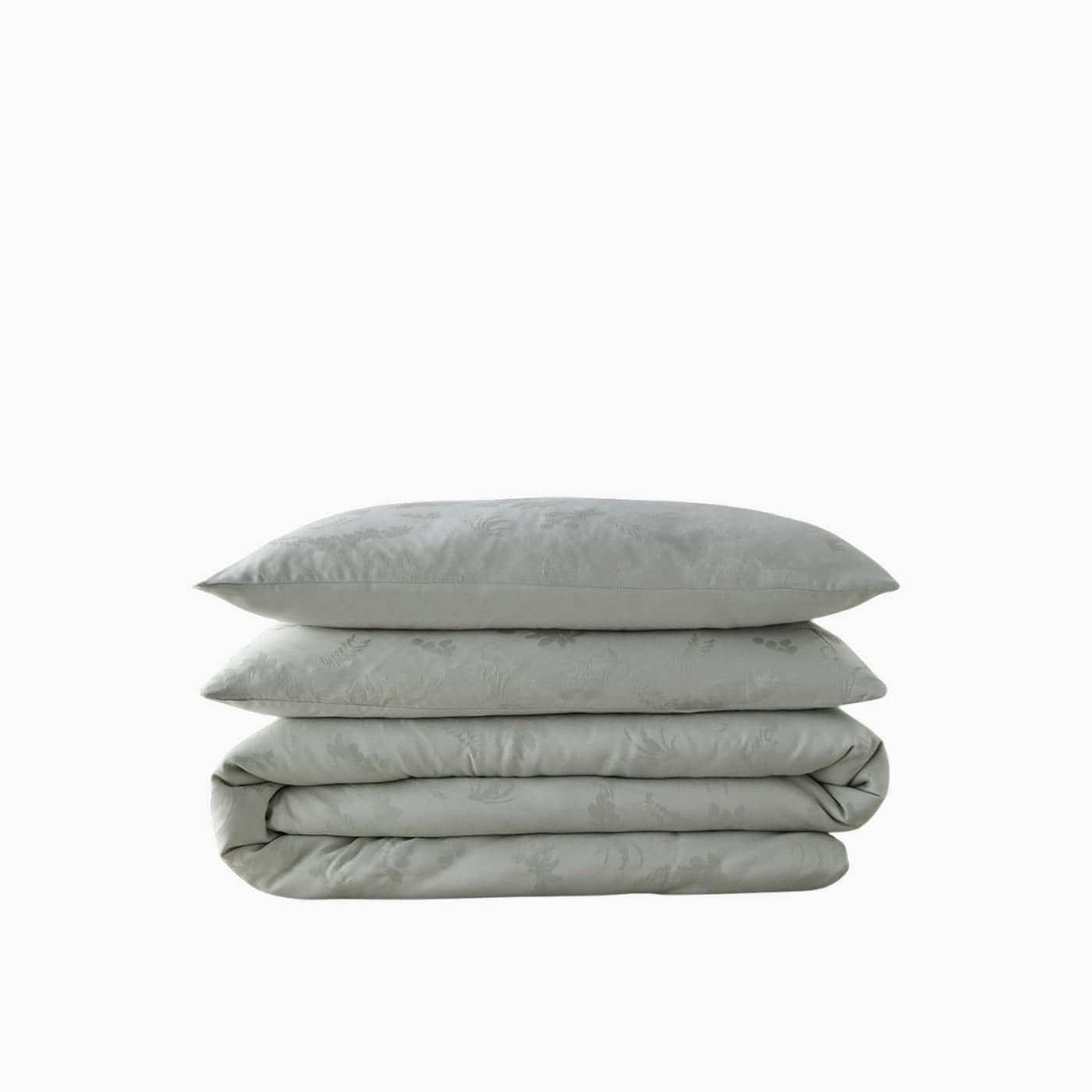H Living Glare Jacquard Double Size Duvet Cover Set 200x220 cm Green