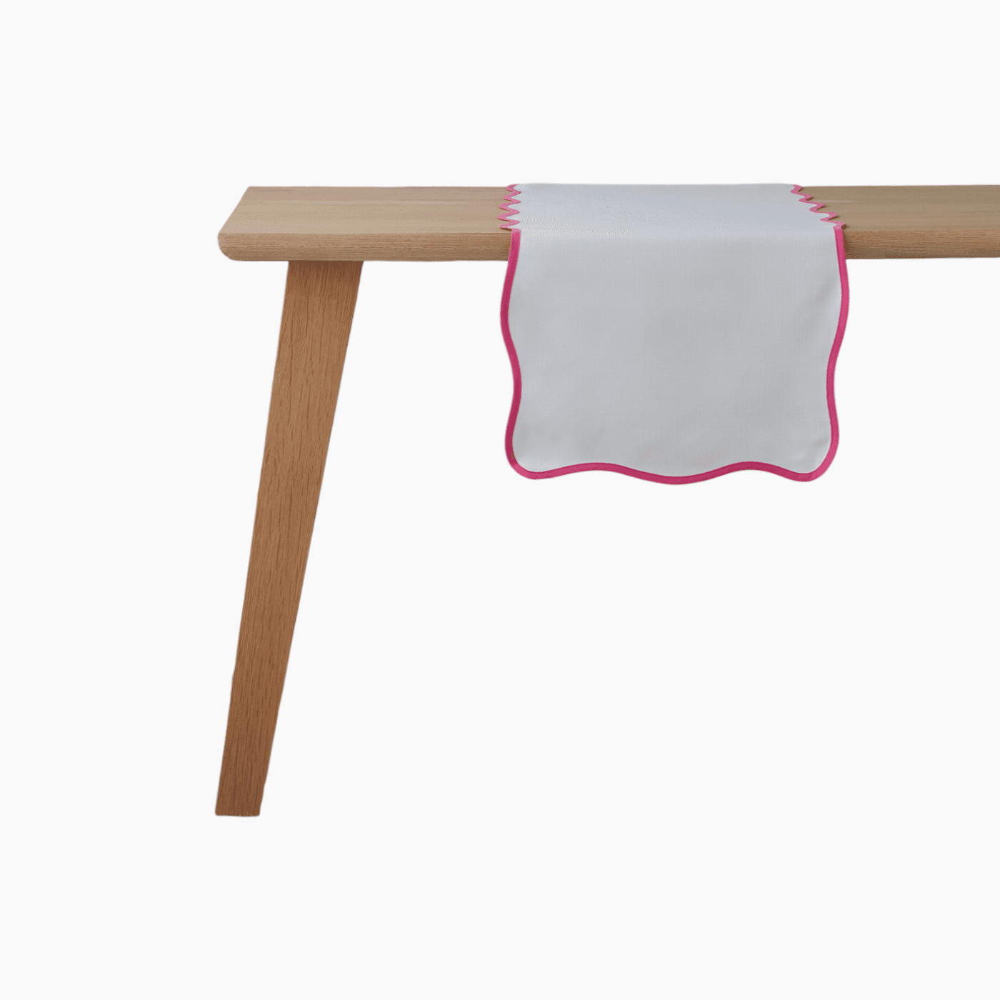 H Living Summer Pink Polyester Runner 40x140 cm White - Pink