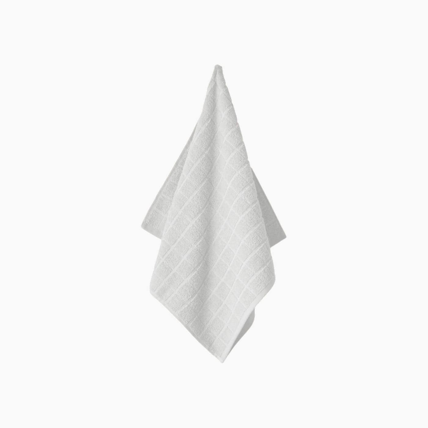 H Living Chequer Cotton Face Towel 50x80 cm