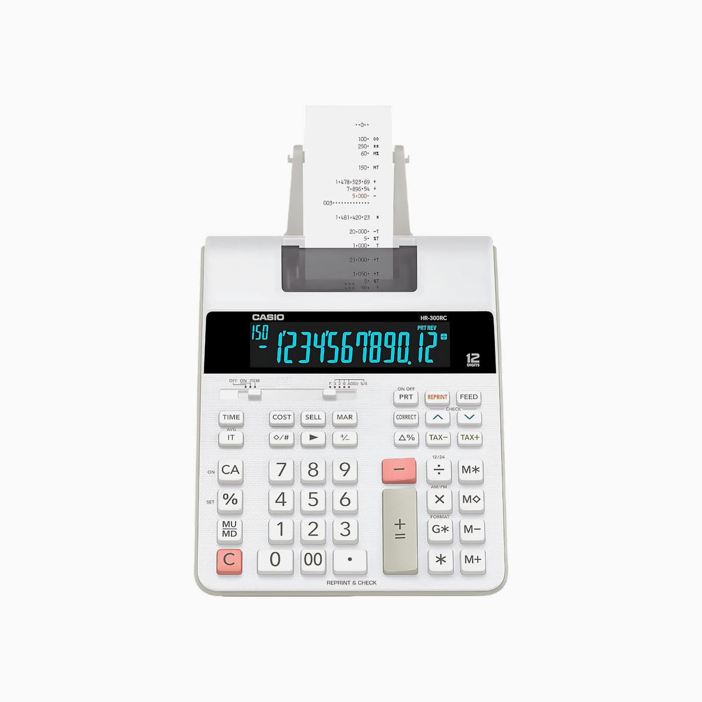 Casio FR-2650RC Printing Calculator