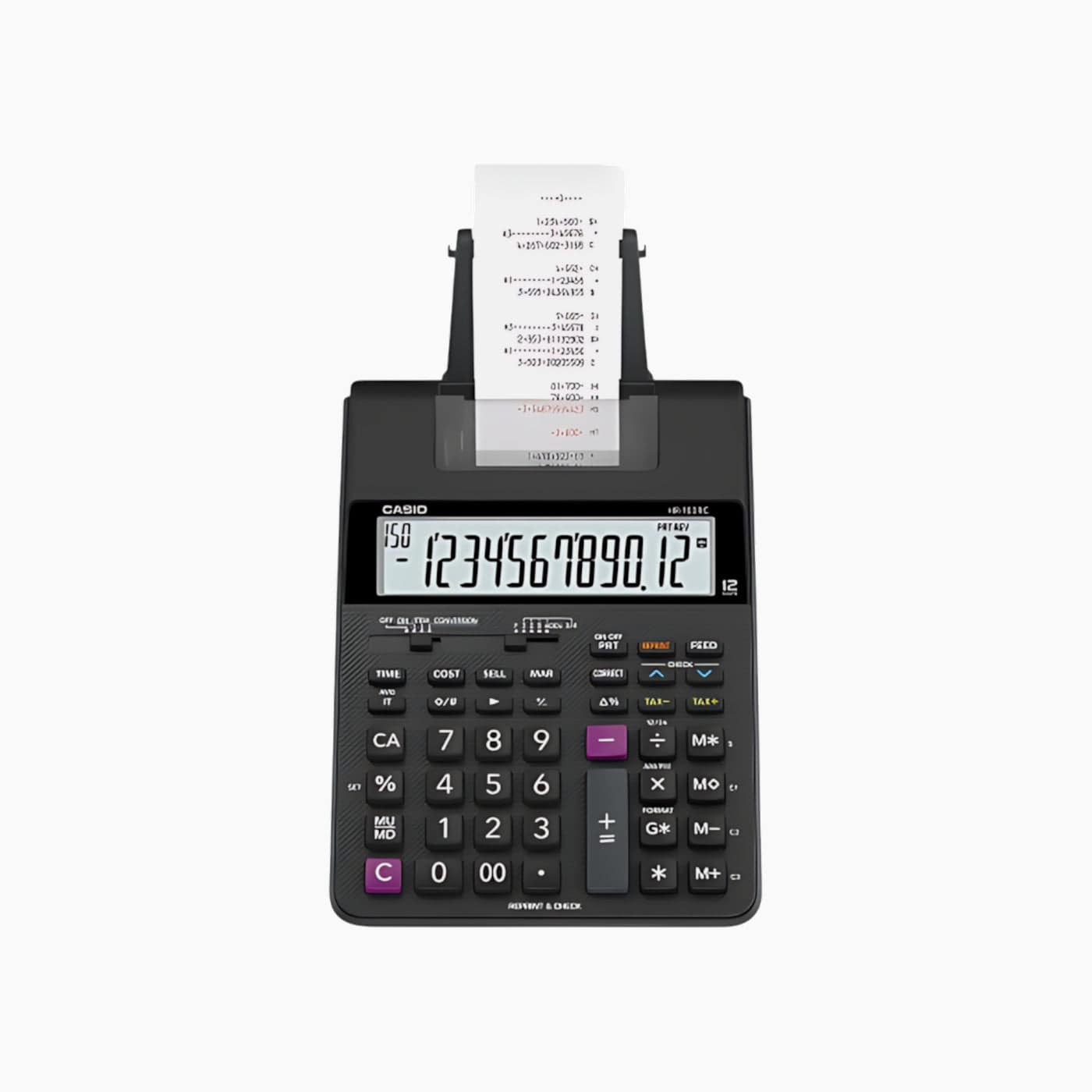 Casio HR-100RC-BK Desktop Printing Calculator