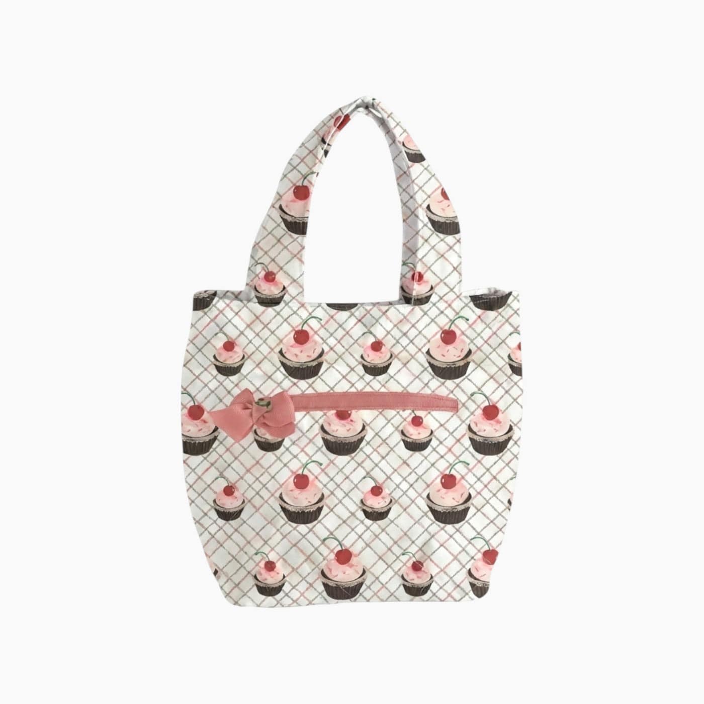 Jessie Steele Cherry Cupcakes Insulated Travel Tote