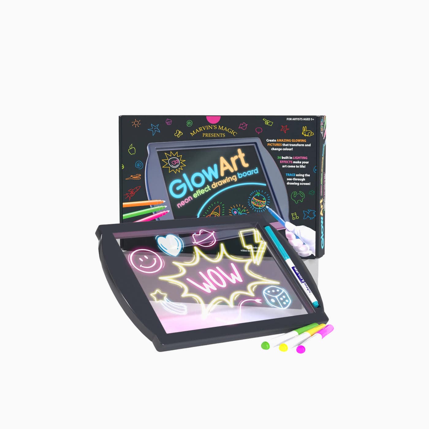 Marvins Magic Glow Art - Black