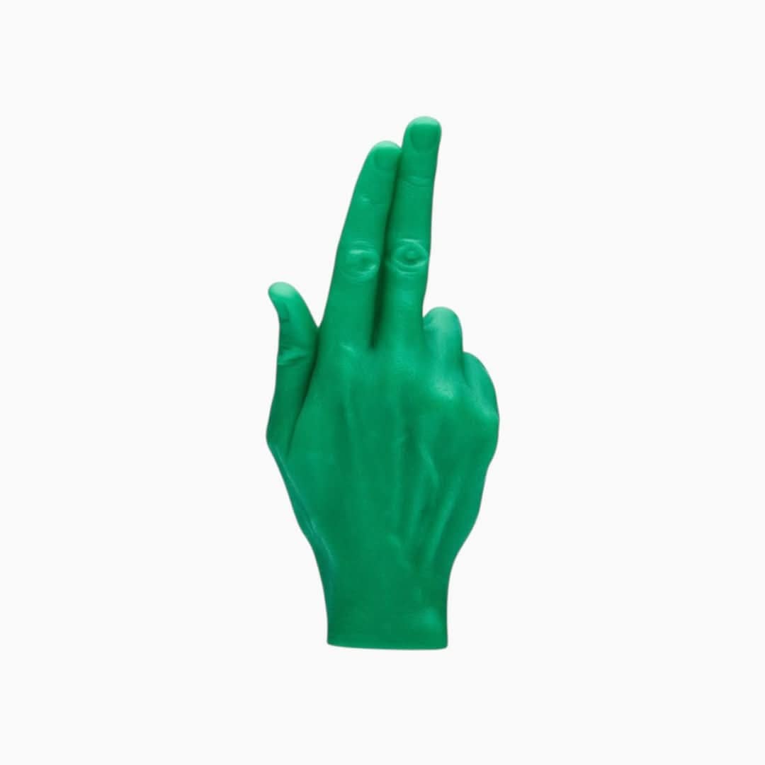 Gun Fingers Candle