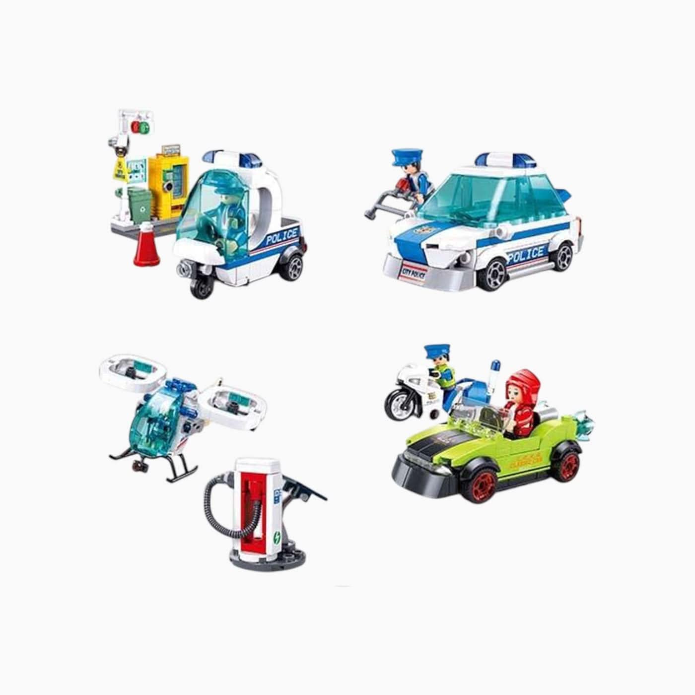 Sluban Metropolis Patrol Building Set