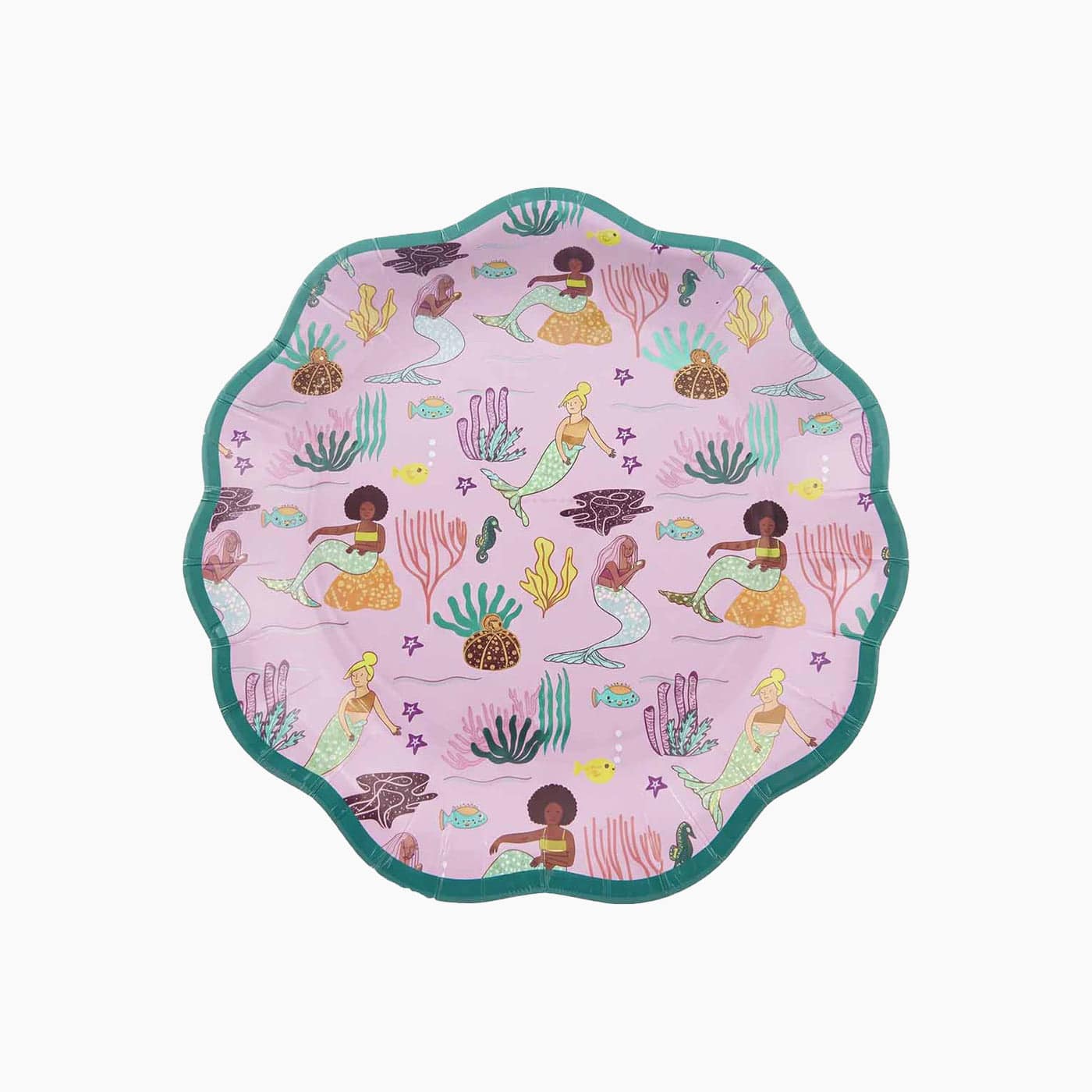 Ma Fete Mermaid Plates - Set of 8