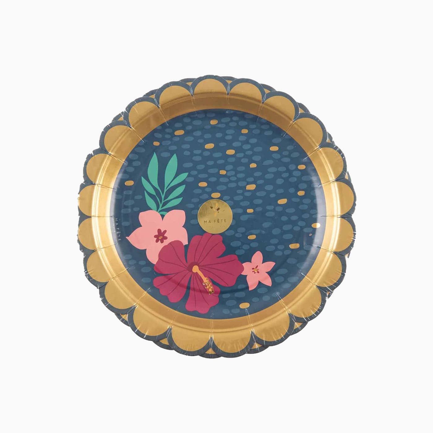 Ma Fete Tropical Paper Platters - Set of 4