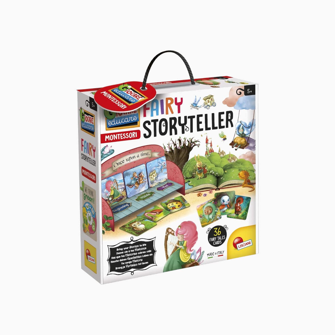 Lisciani Montessori Inventing Fairytales Toy Playset