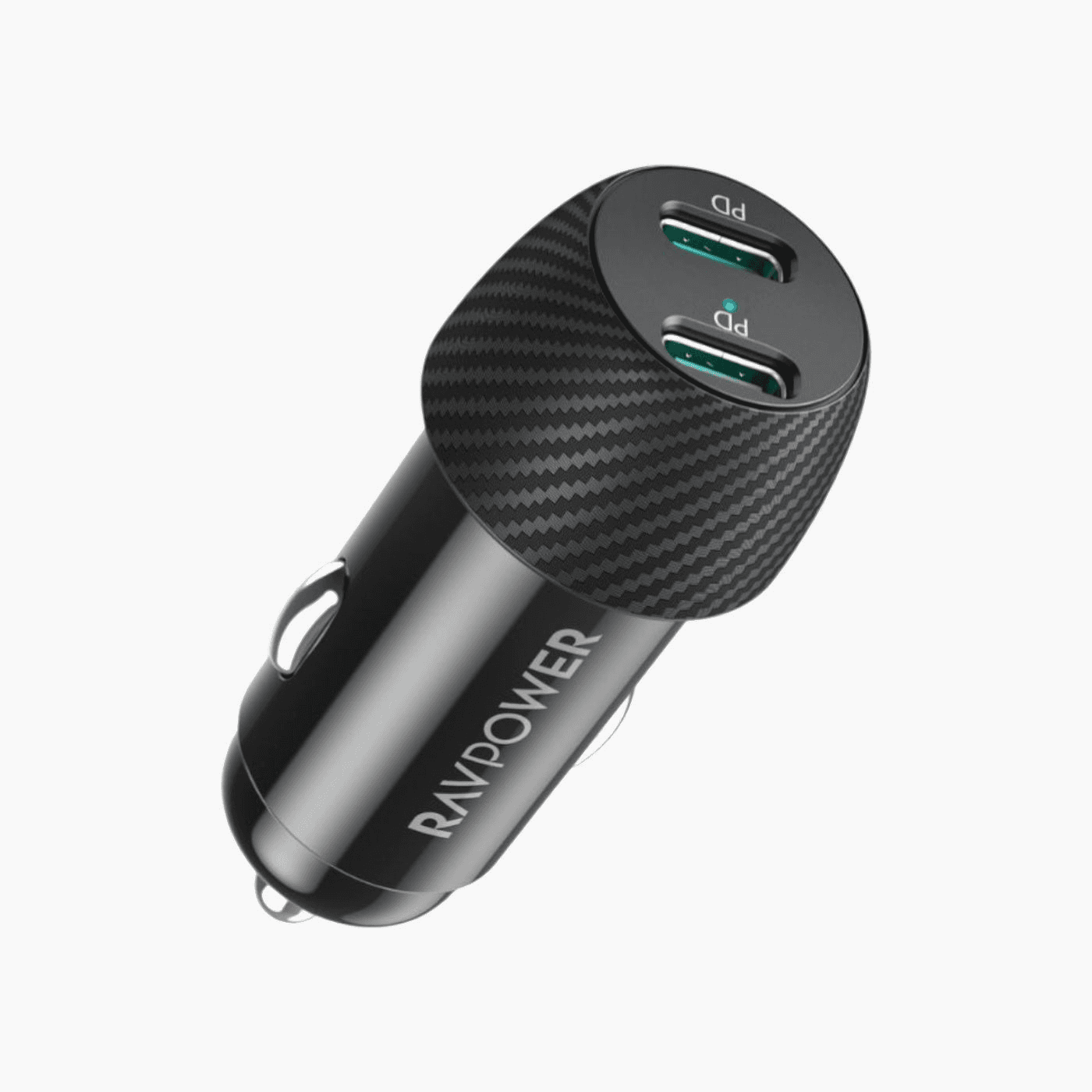RAVPOWER Car Charger 50W 2 PD Ports