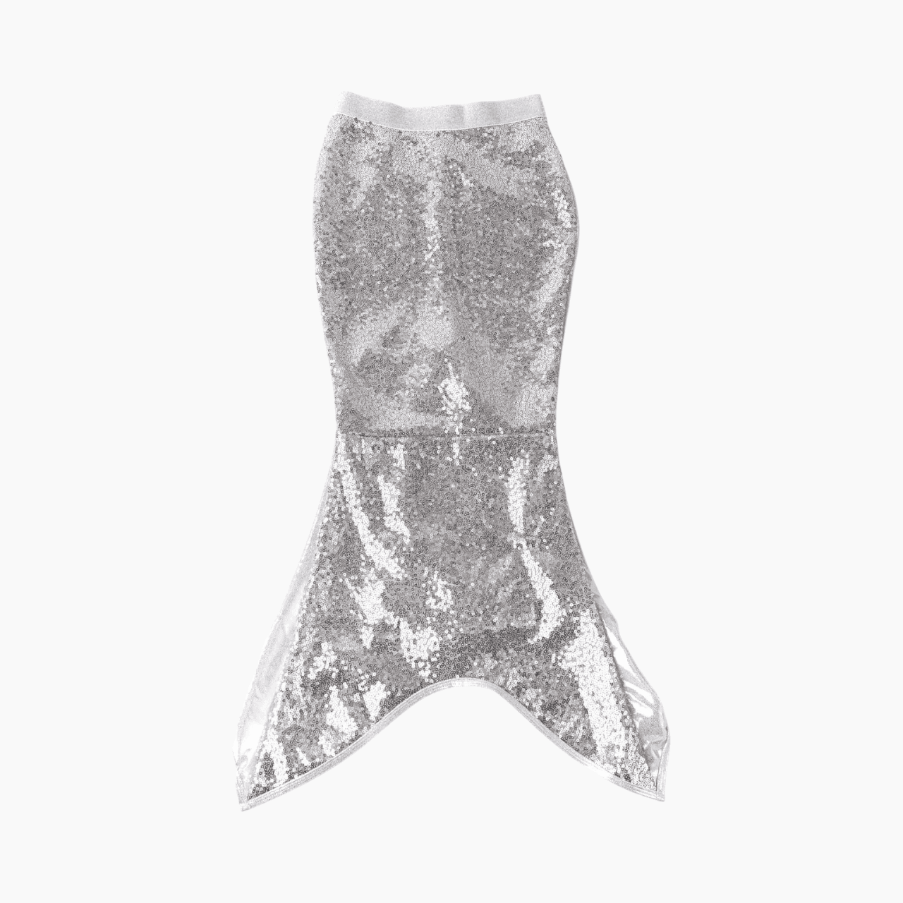 Shade Critters Silver Sequin Mermaid Tail Cover Up