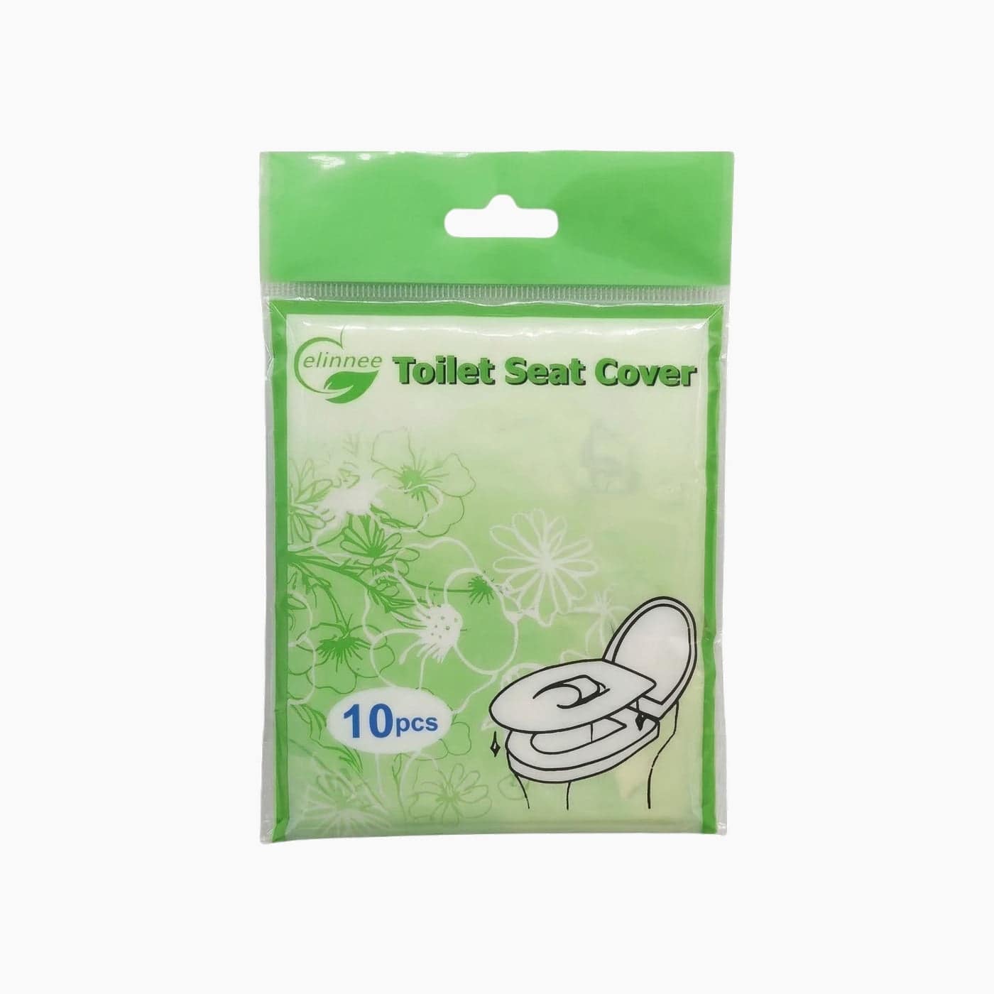 Travel Kit Toilet Seat Paper, 10 Pc Packet