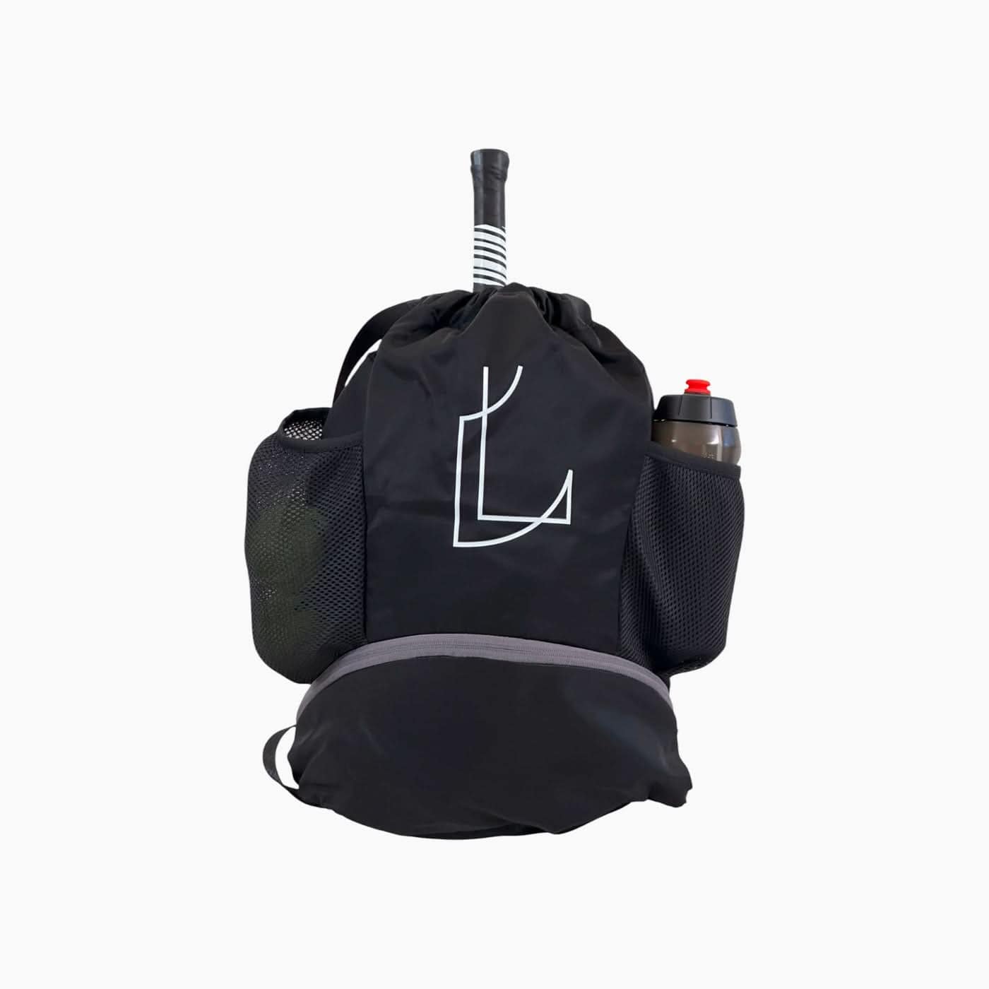 L Official Black Backpack