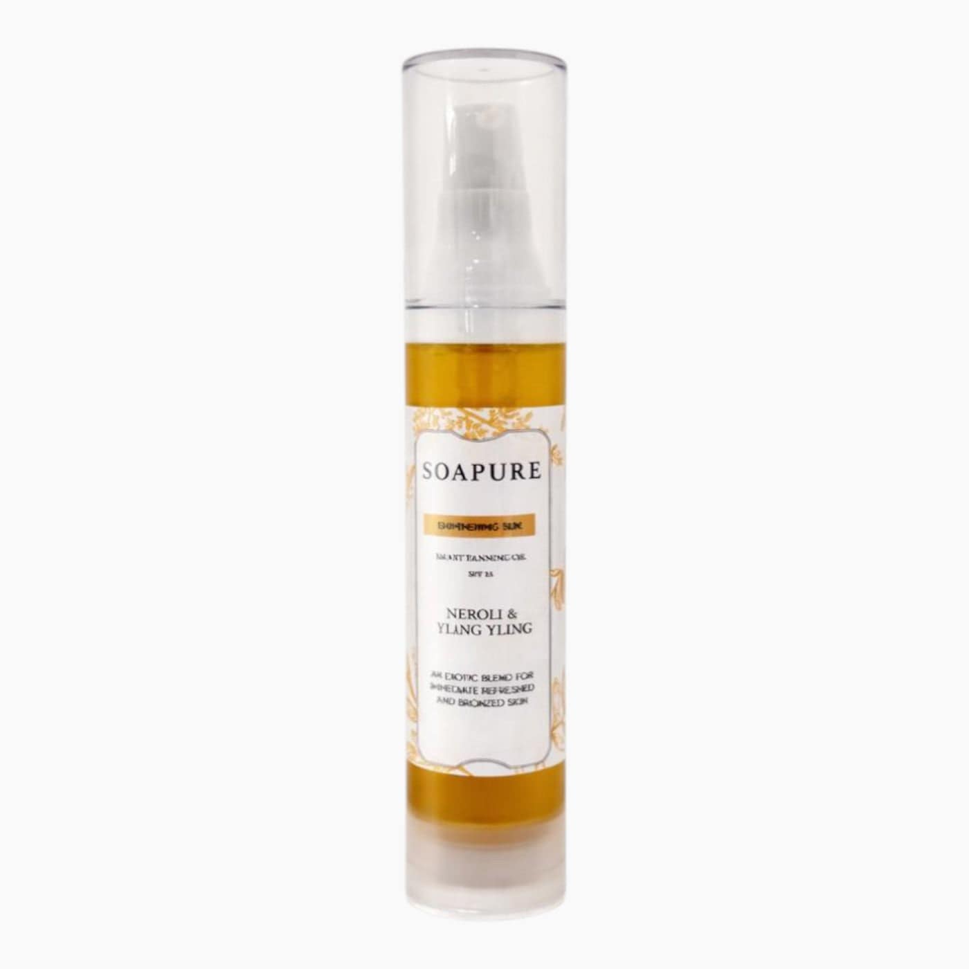 Soapure Shimmering Sun Tanning Oil