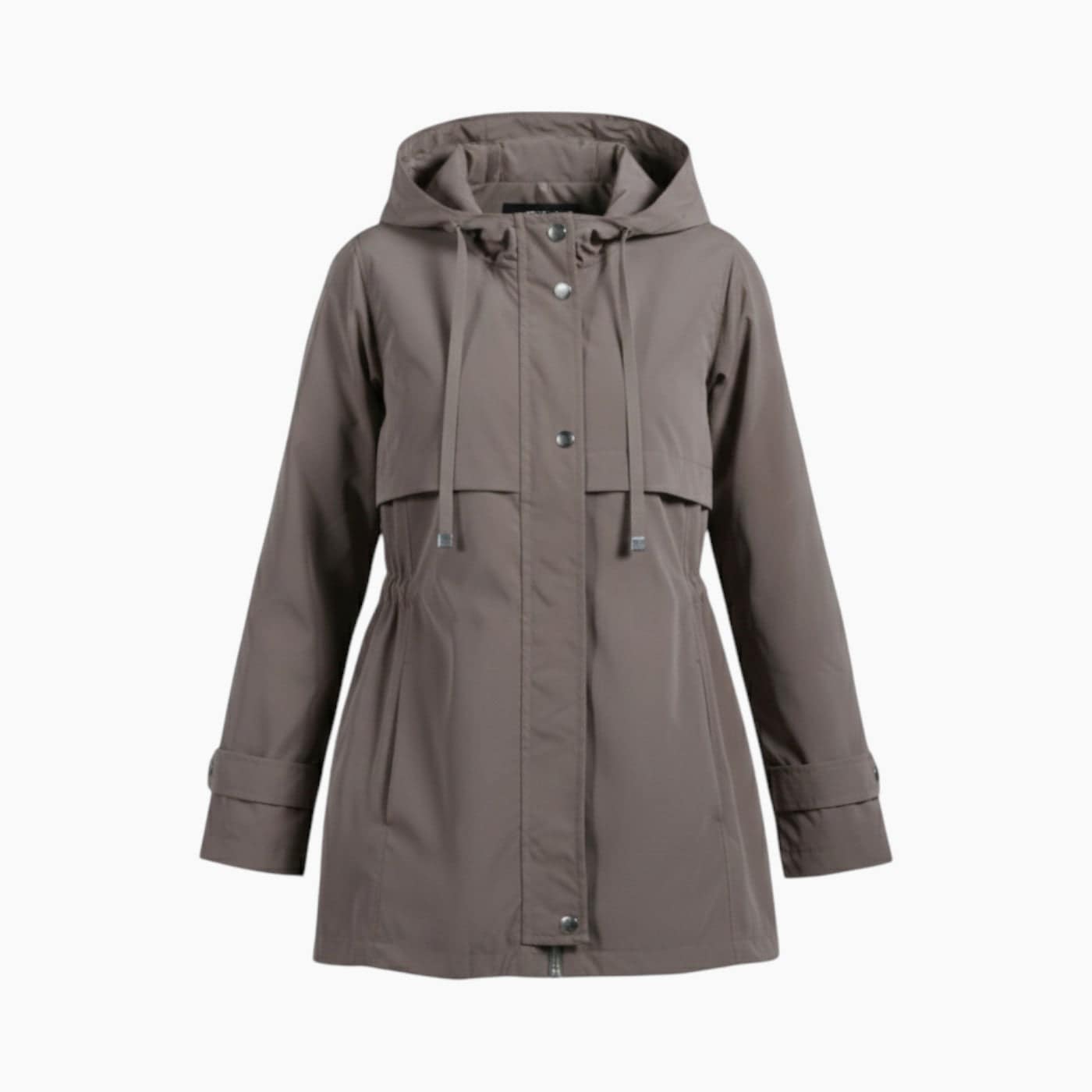 L Official Beige Waterproof Jacket