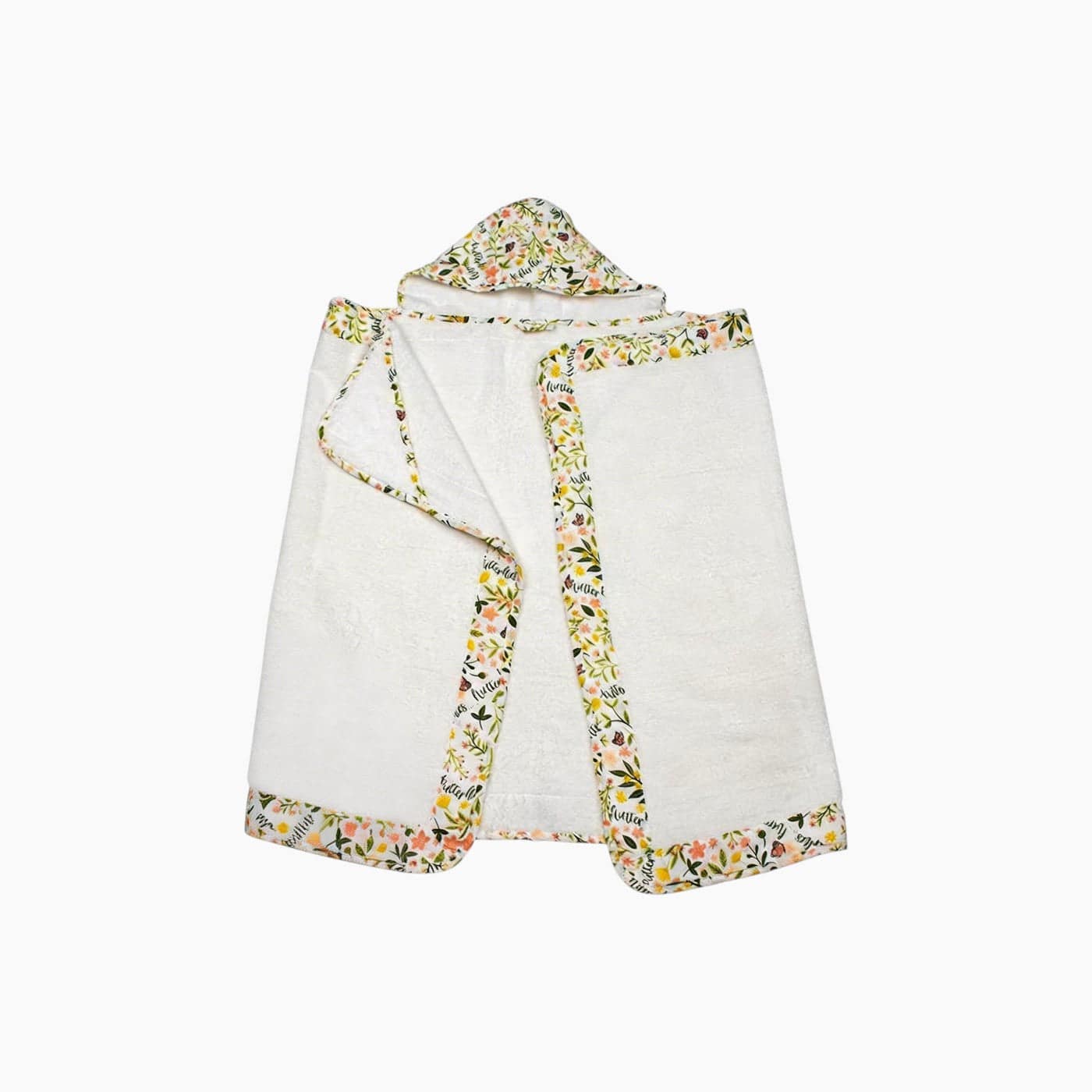 Bebe au Lait Flutterby Toddler Hooded Towel