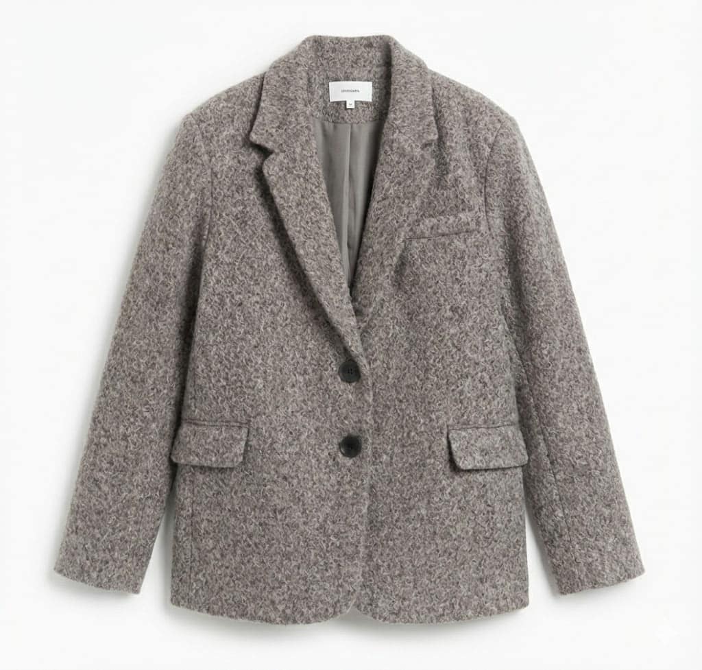 Enzo Coffee Blazer Jacket
